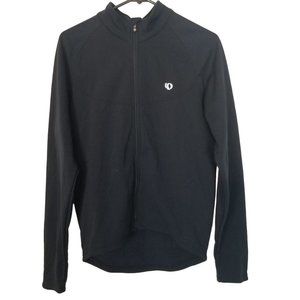 Pearl Izumi Mens M Black Full Zip Select Series Cycling Jersey Bike Sweater